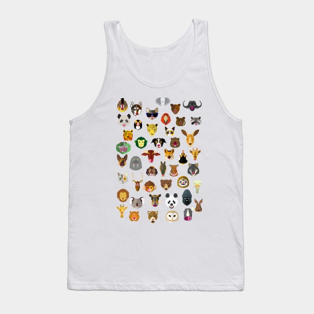 Animal Magic! Tank Top by Avalinart